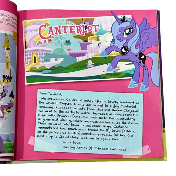My Little Pony Lot: Stuck on Stories Game & Book + Around Equestria 7 in 1 Book - Picture 12 of 15